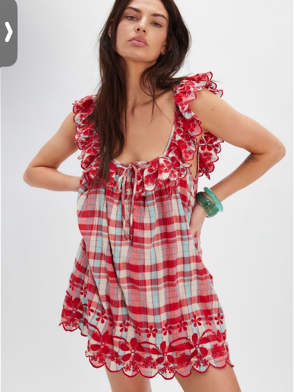 Free People Brooks Mini Dress